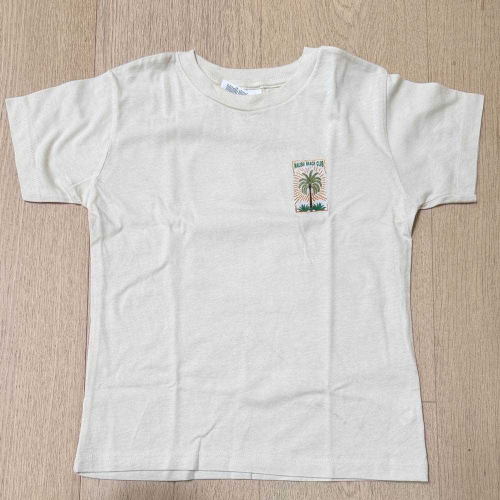 Bella Canvas Cream Tee with Palm Patch